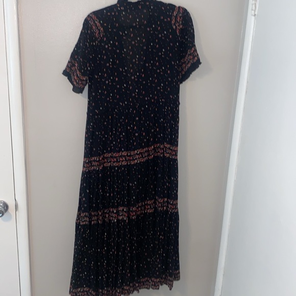 Free People Rare Feeling High-Neck Floral-print Midi Dress - Picture 7 of 10